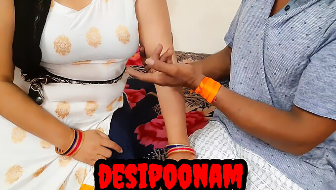 Husband's friend pleasures Indian housewife in homemade BDSM video