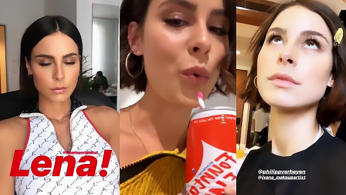 Lena Meyer'in Büyüleyici Avrupalı Güzeli Mastürbasyon Videosunda